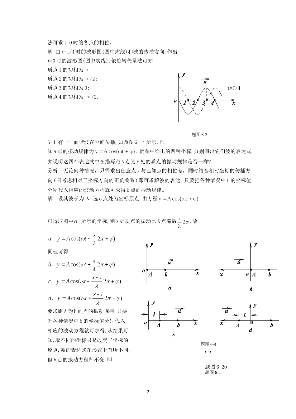 大学物理第六章习题解答和分析_第2页