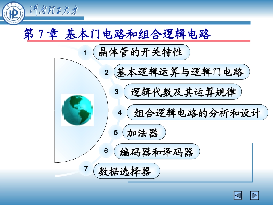第7章 基本门电路和组合逻辑电路_第2页