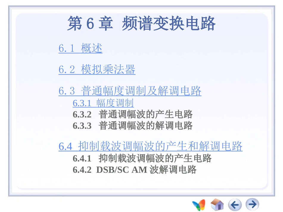 第6章高频电子线路_第1页