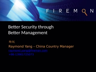 FireMon Solutions CH 03