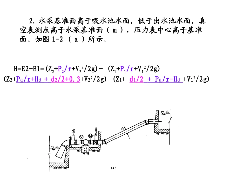 泵与泵站 作业讲解_第2页