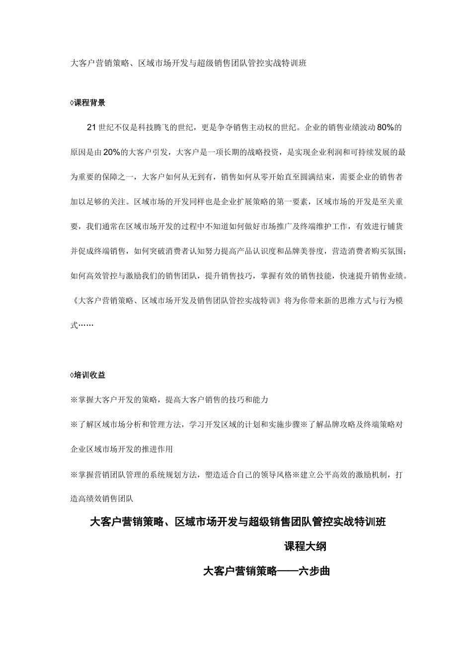 2020{营销策略}《大客户营销策略》_第2页