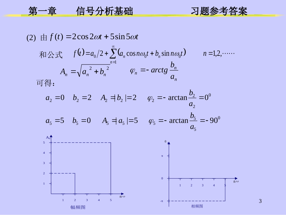 测试技术与传感器_第一、二章习题答案_第3页