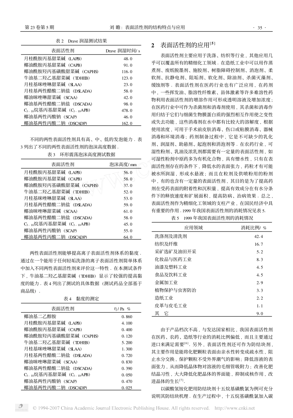 表面活性剂的结构特点与应用_第3页