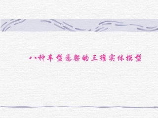 八种汽车悬架模型