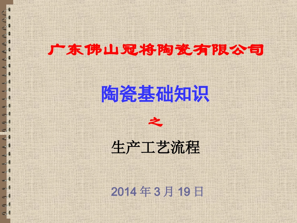 瓷砖基础知识——生产流程_第3页