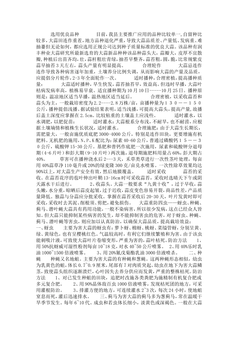 大蒜栽培效益高_第2页