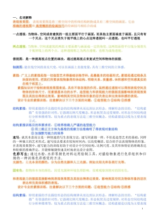 答案-表现效果图理论