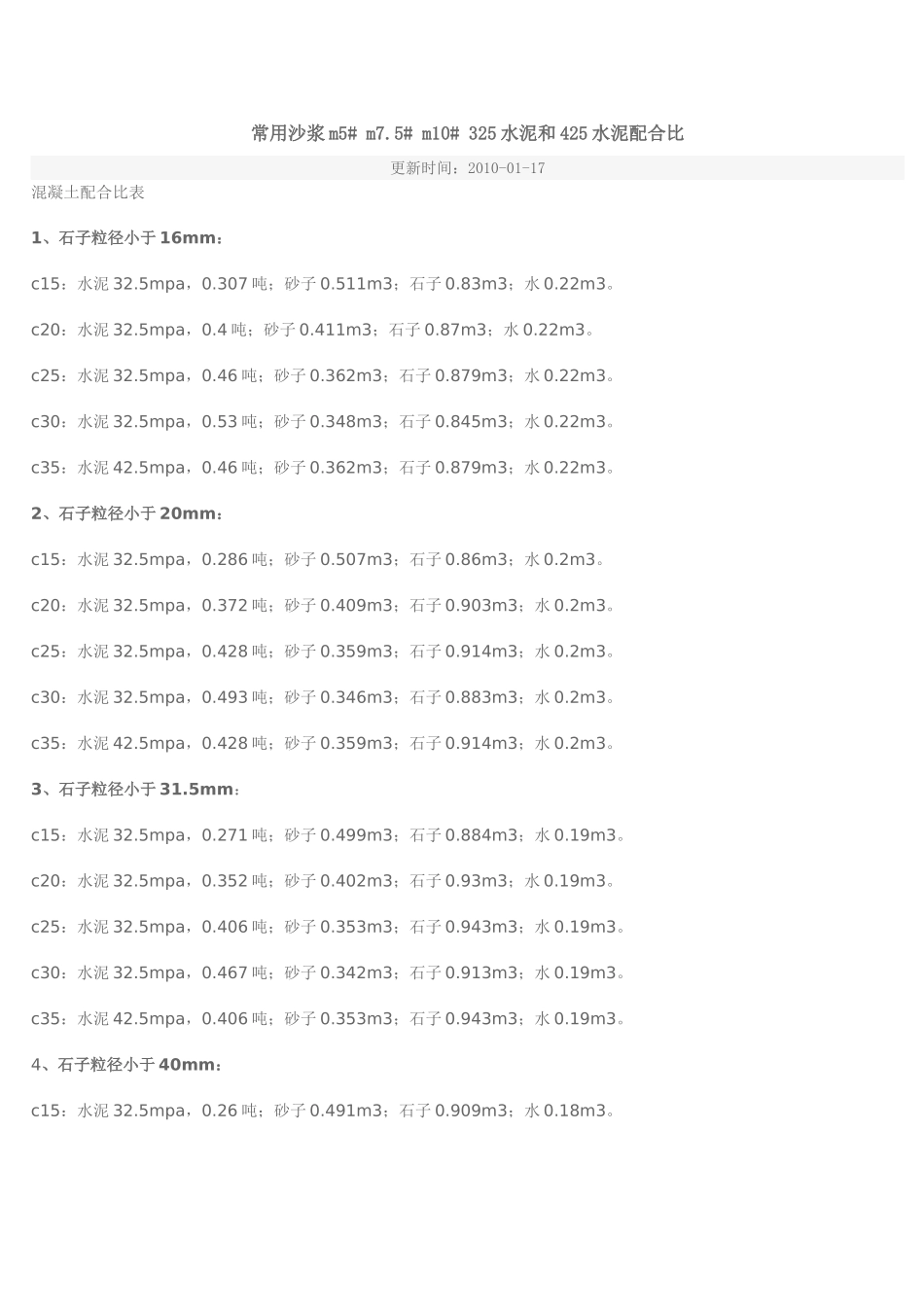 常用沙浆m5_第1页