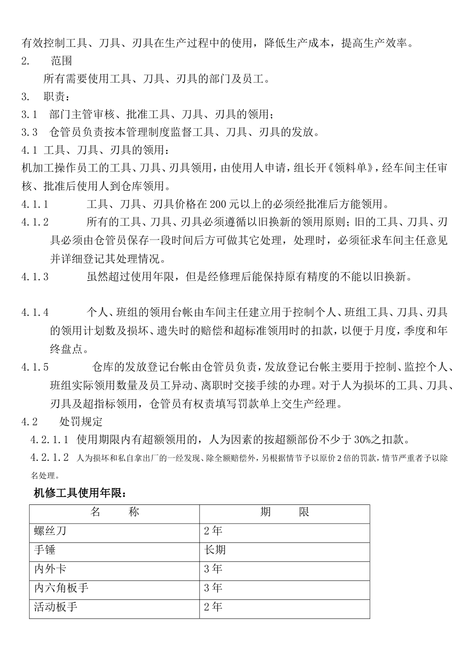 备件库管理制度_第2页
