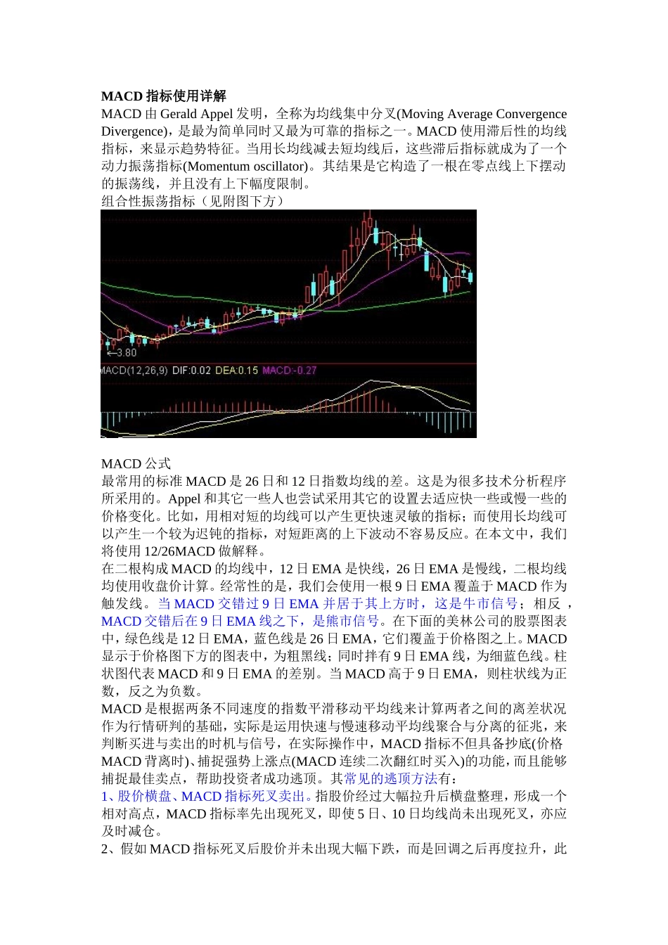 MACD指标使用详解_第1页