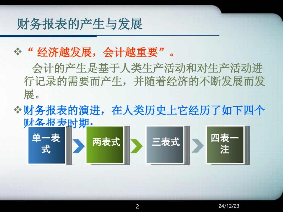 财务报表的产生与发展_第2页