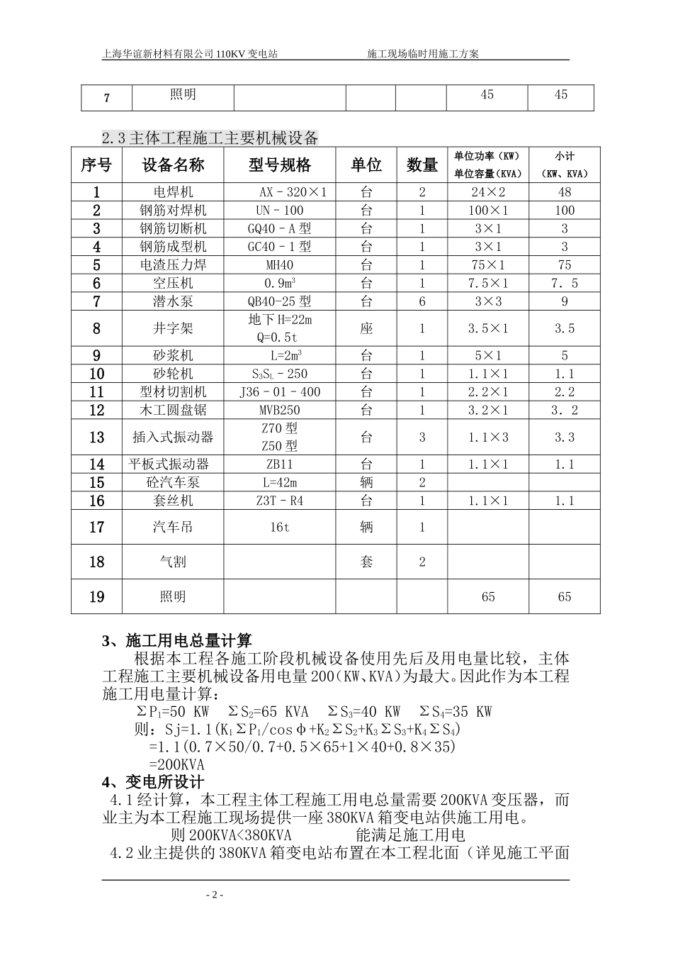 变电站临时用电方案_第2页
