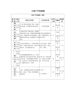 大客户开发流程表[1]