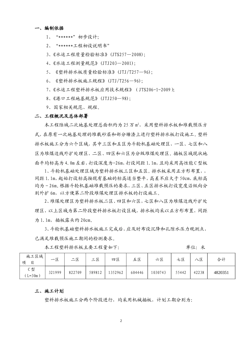 插打塑料排水板_第2页