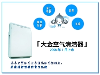 大金2008空气清洁器产品介绍
