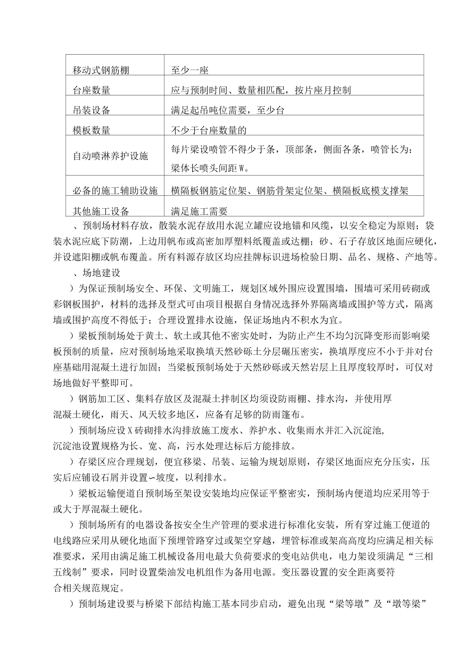 梁板预制施工技术交底.._第2页