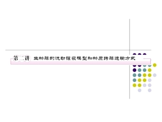 必修一4-2生物膜的流动镶嵌模型和物质跨膜运输方式
