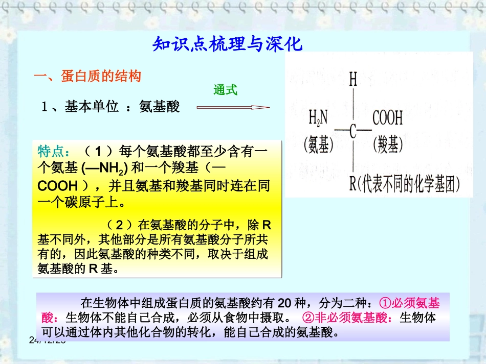蛋白质、核酸的结构和功能_第2页