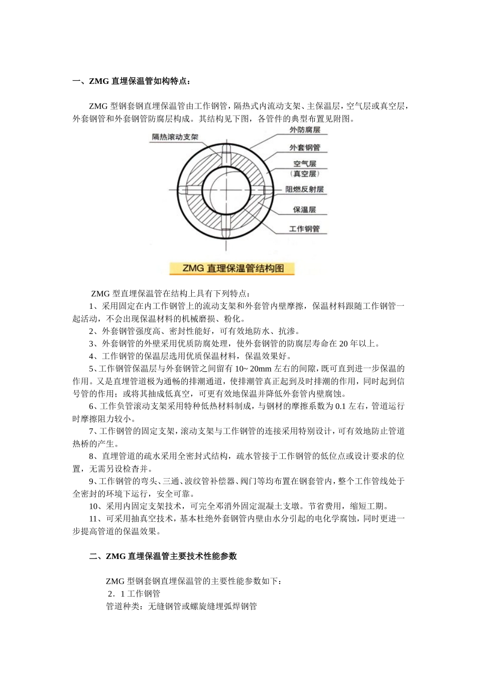 ZMG 直埋保温管_第1页