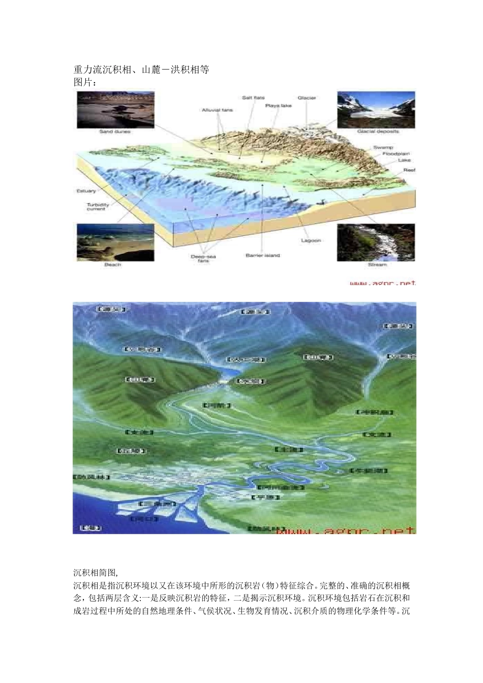 冲积扇沉积模式图_第3页