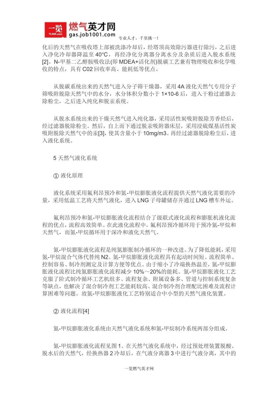 LNG工厂的工艺设计探讨_第2页