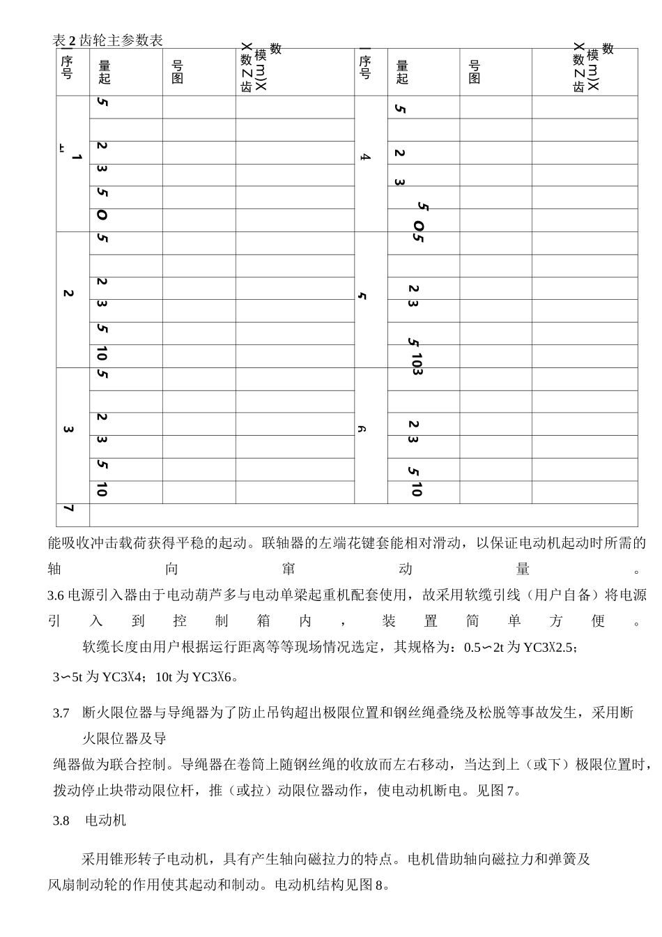 CD型电动葫芦使用说明书_第3页