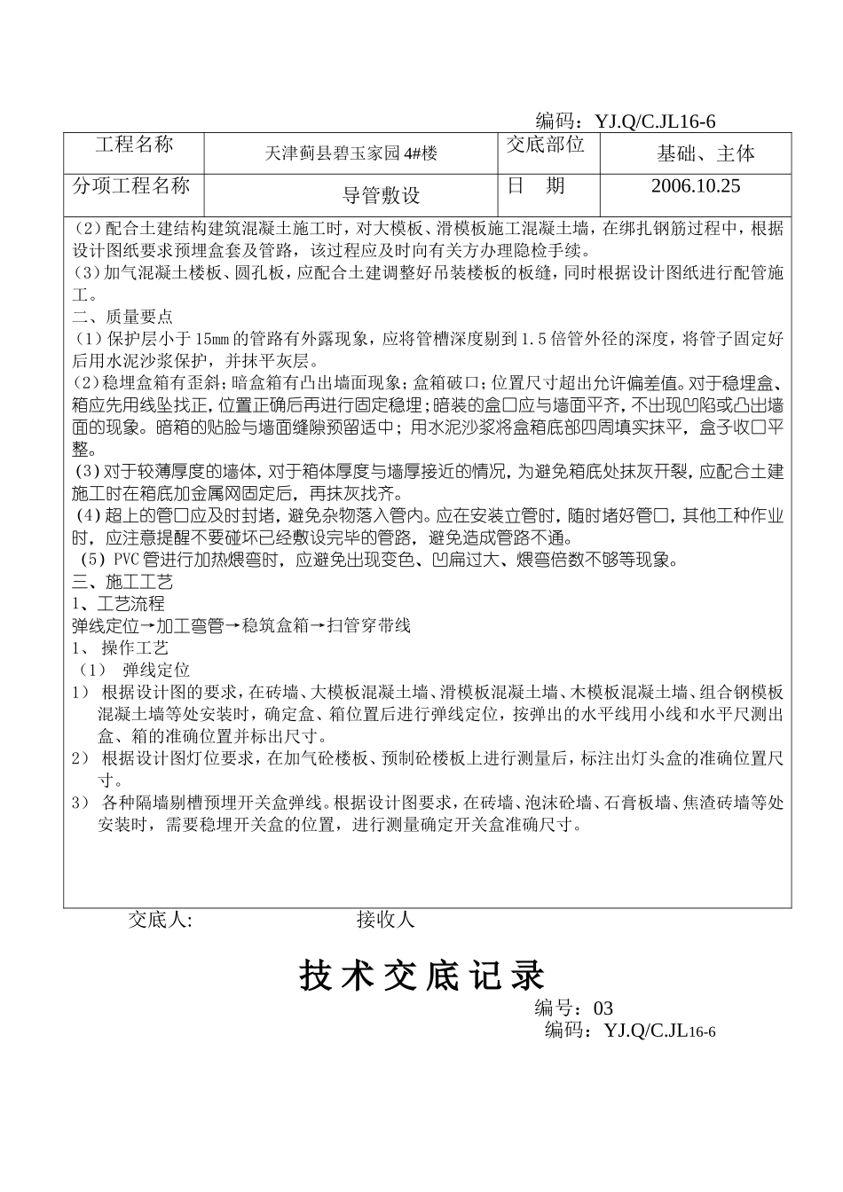 导管敷设技术交底_第2页