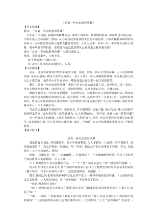 《总有一种记忆值得珍藏》