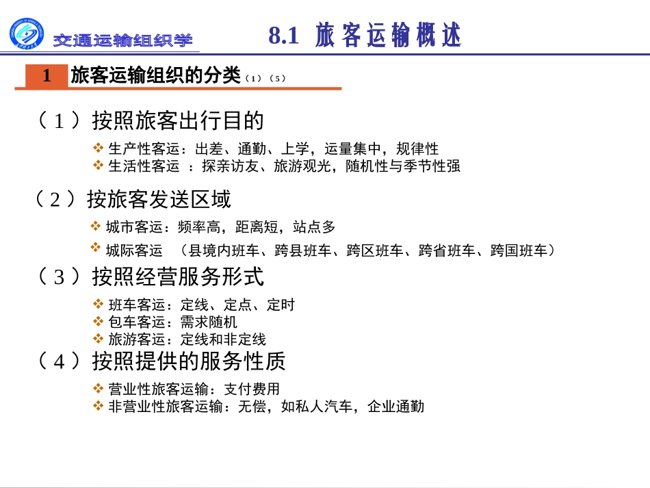 第8章 旅客运输组织-出租汽车交通组织_第3页