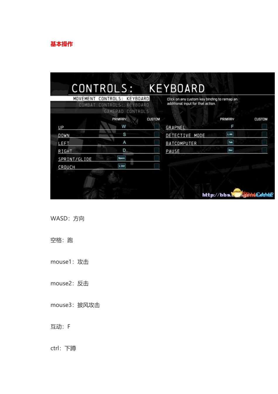 蝙蝠侠：阿甘起源之黑门图文攻略_第1页