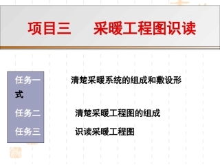 采暖工程图识读