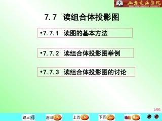 第7章 组合体-7 读组合体投影图