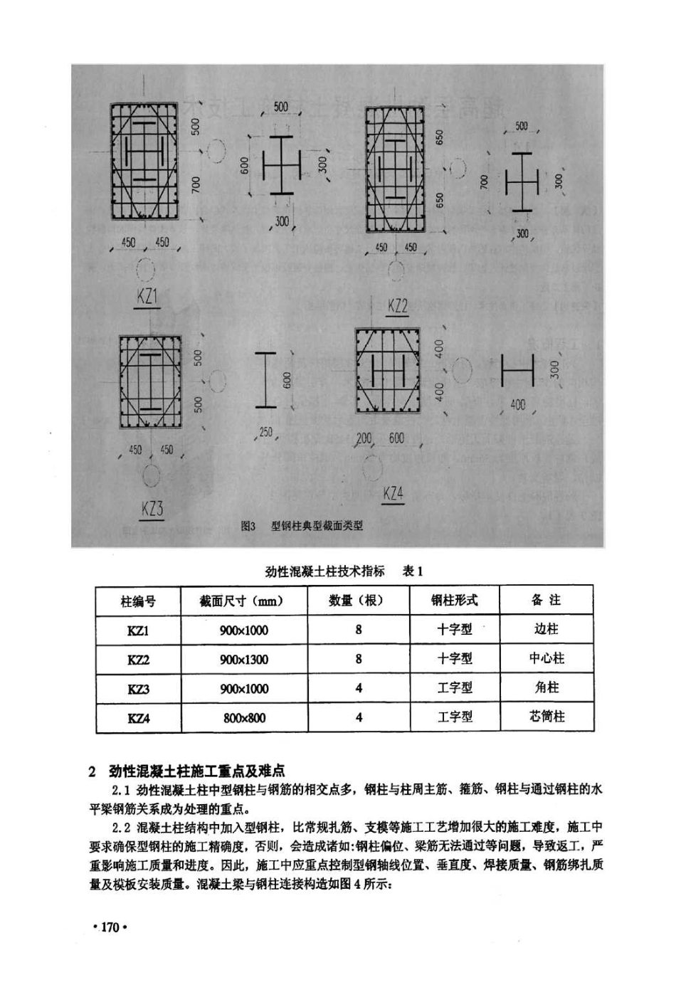 超高层劲性混凝土柱施工技术_第2页