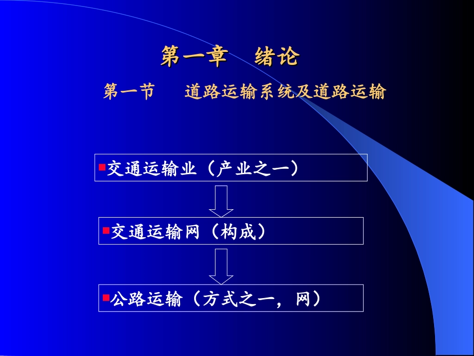 道路勘测设计 第1章 绪论_第3页
