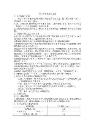 储油罐施工方案