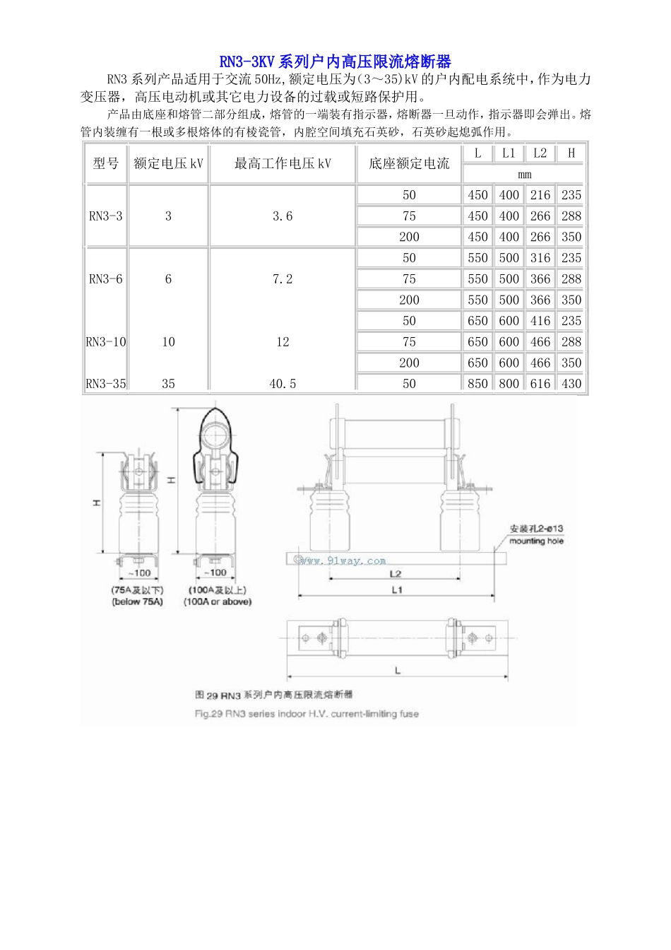 RN型高压熔断器_第2页