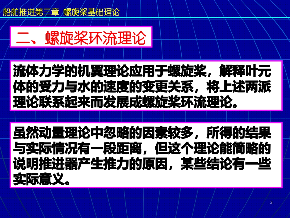 船舶推进第3章 螺旋桨基础理论_第3页