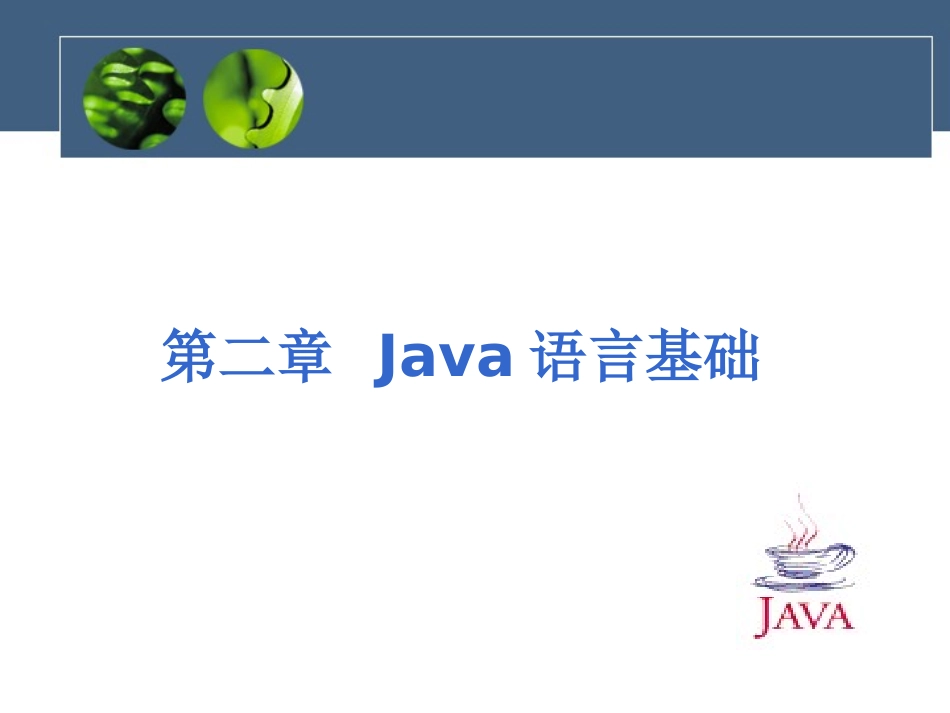 Java语言2 Java运算符与表达式_第2页