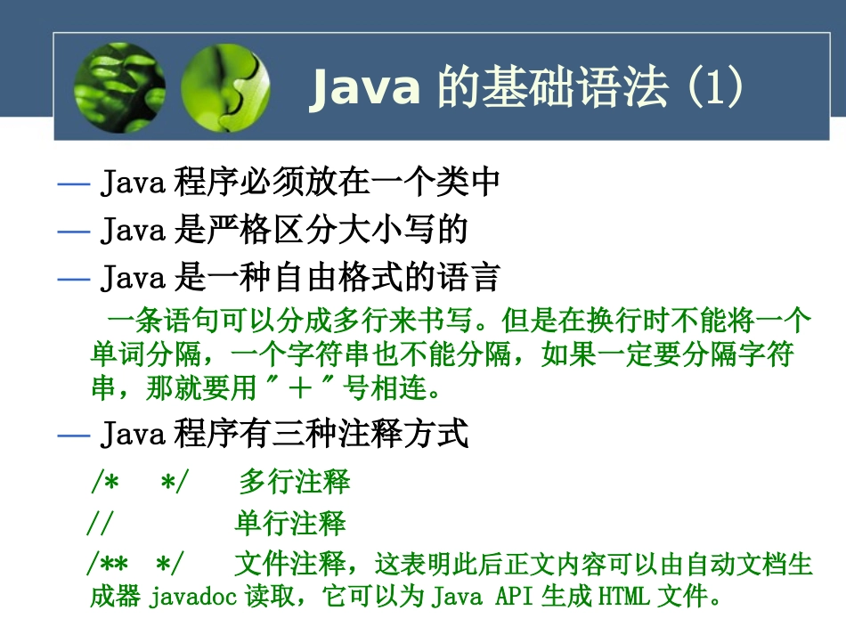 Java语言2 Java运算符与表达式_第3页