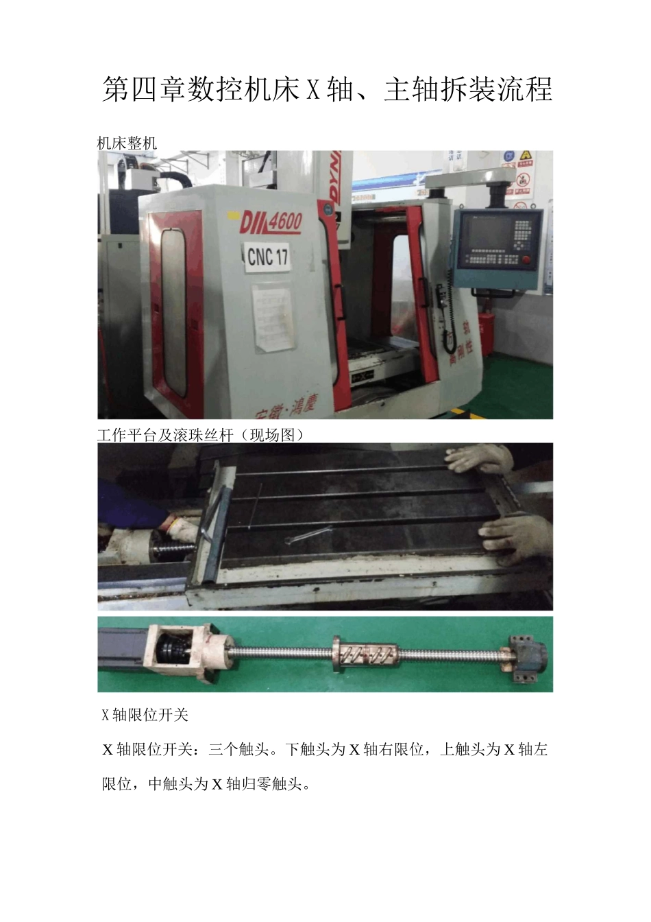 数控机床轴主轴拆装流程_第1页