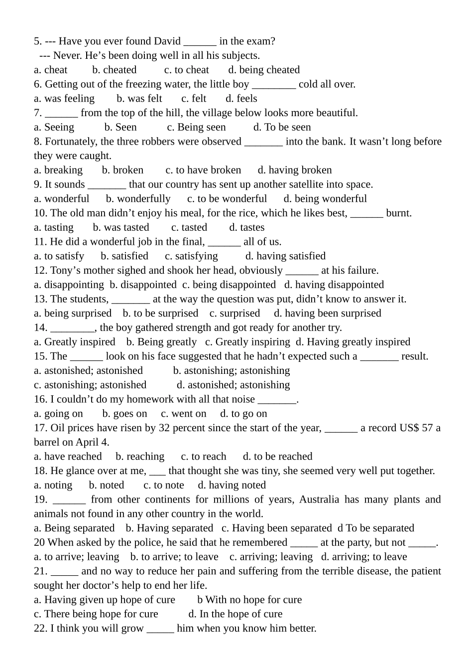 高考英语 第三模块module 3复习学案 外研版必修5 _第3页