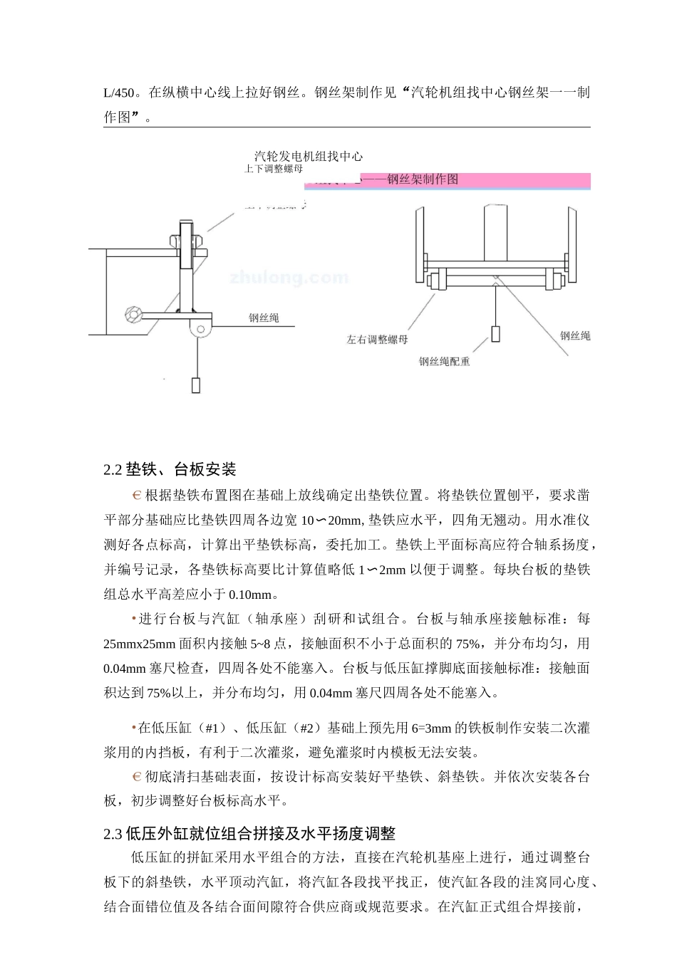 汽轮机安装施工工艺_第3页