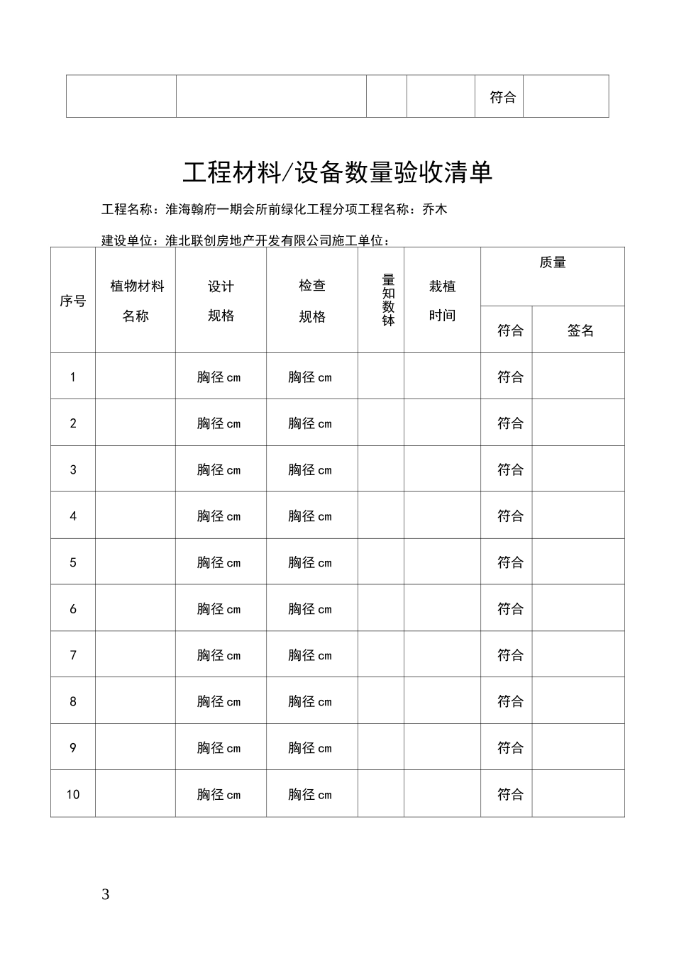 工程材料移交清单_第3页