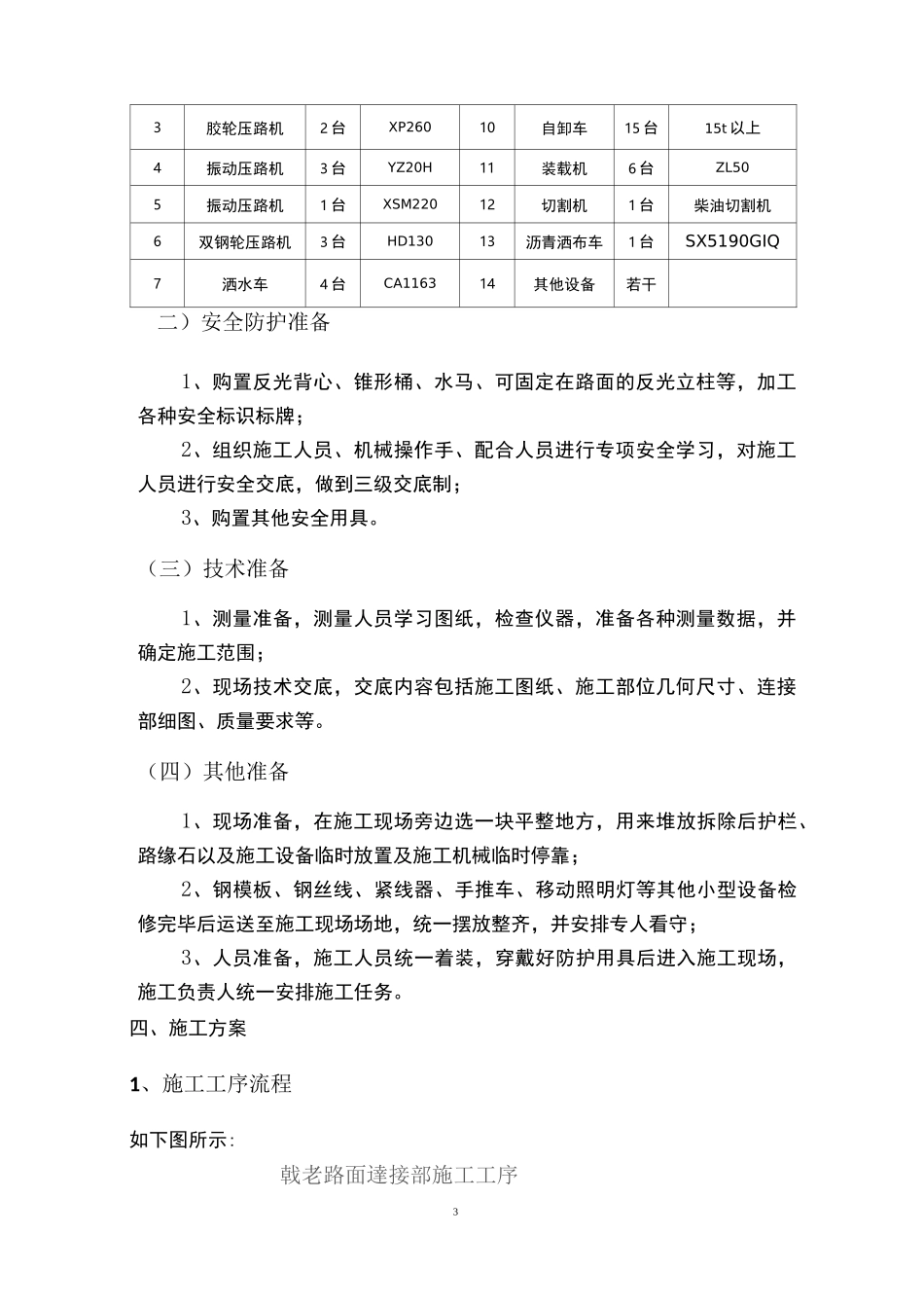 新老路面连接部施工专项方案.._第3页