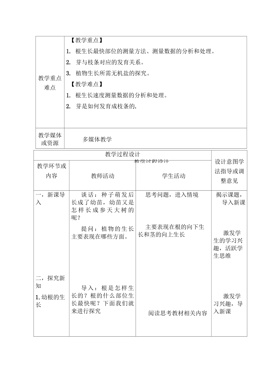 植株的生长教学设计_第2页