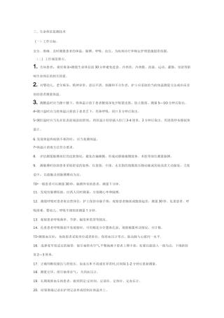 生命体征监测技术