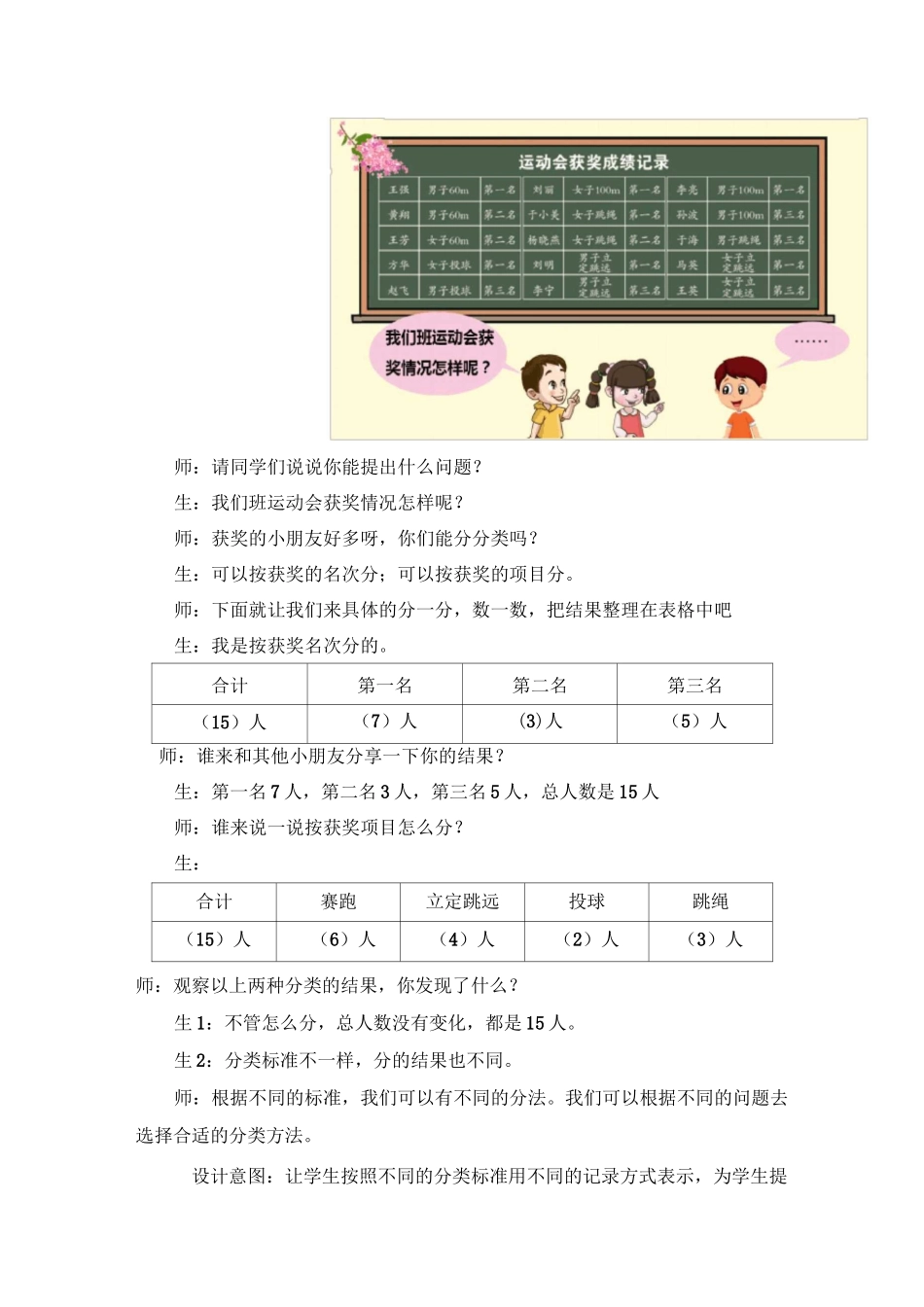 青岛版数学二年级下册《分类统计数据》_第2页