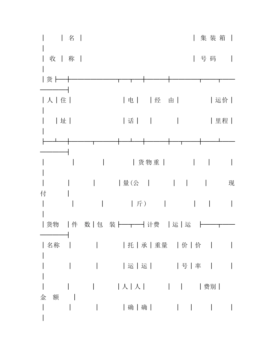 货票（铁路1） _第2页