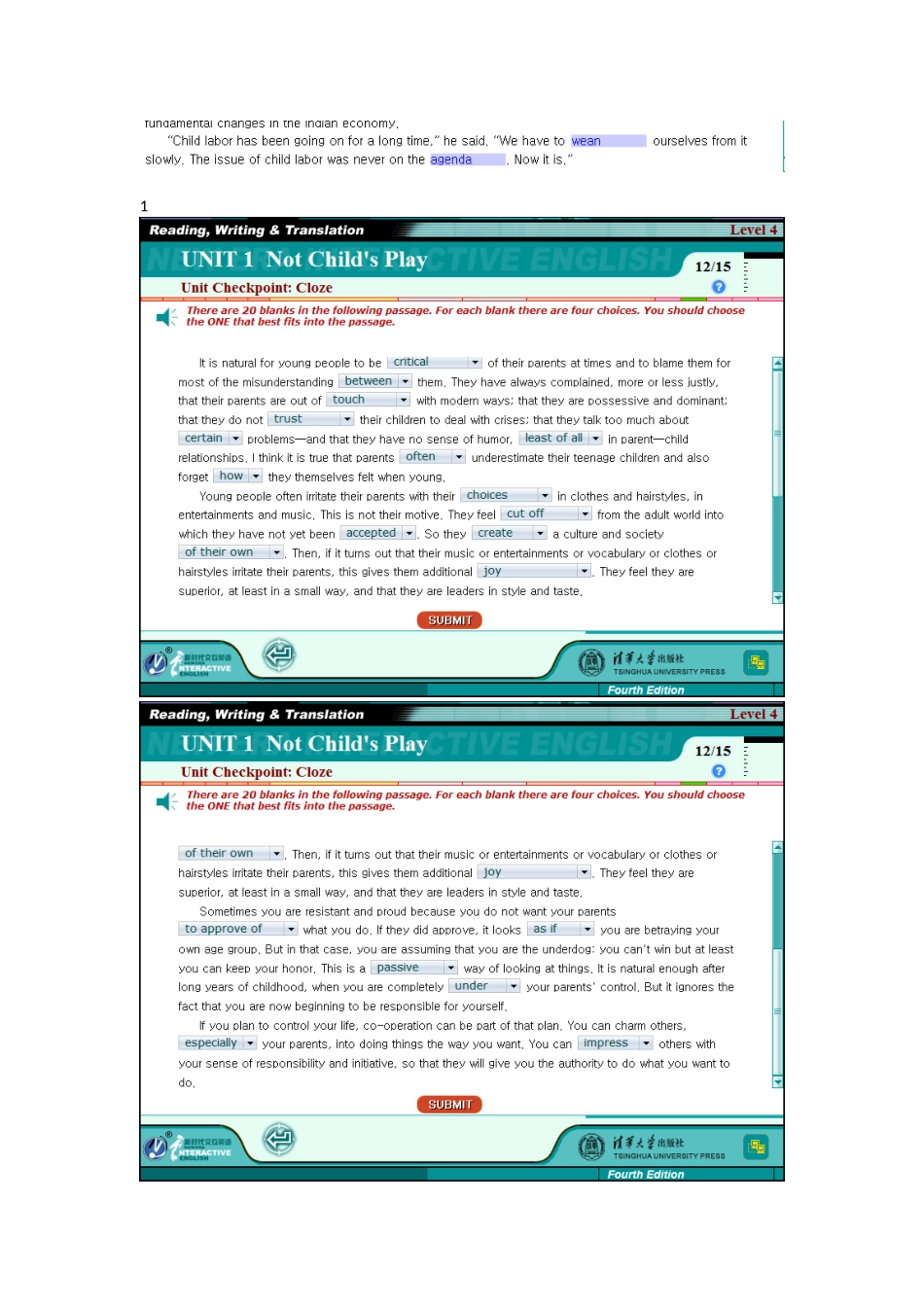新时代交互英语读写译4答案完整版本_第3页